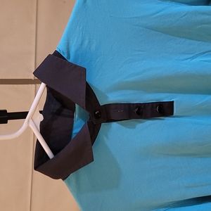 Lululemon blue and grey polo